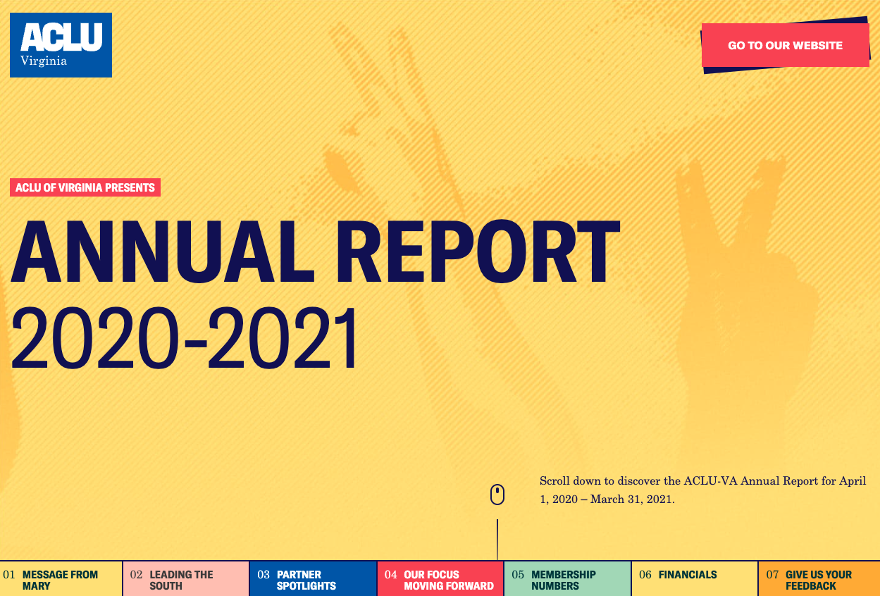 ACLU Annual Report 2021 - Image 2