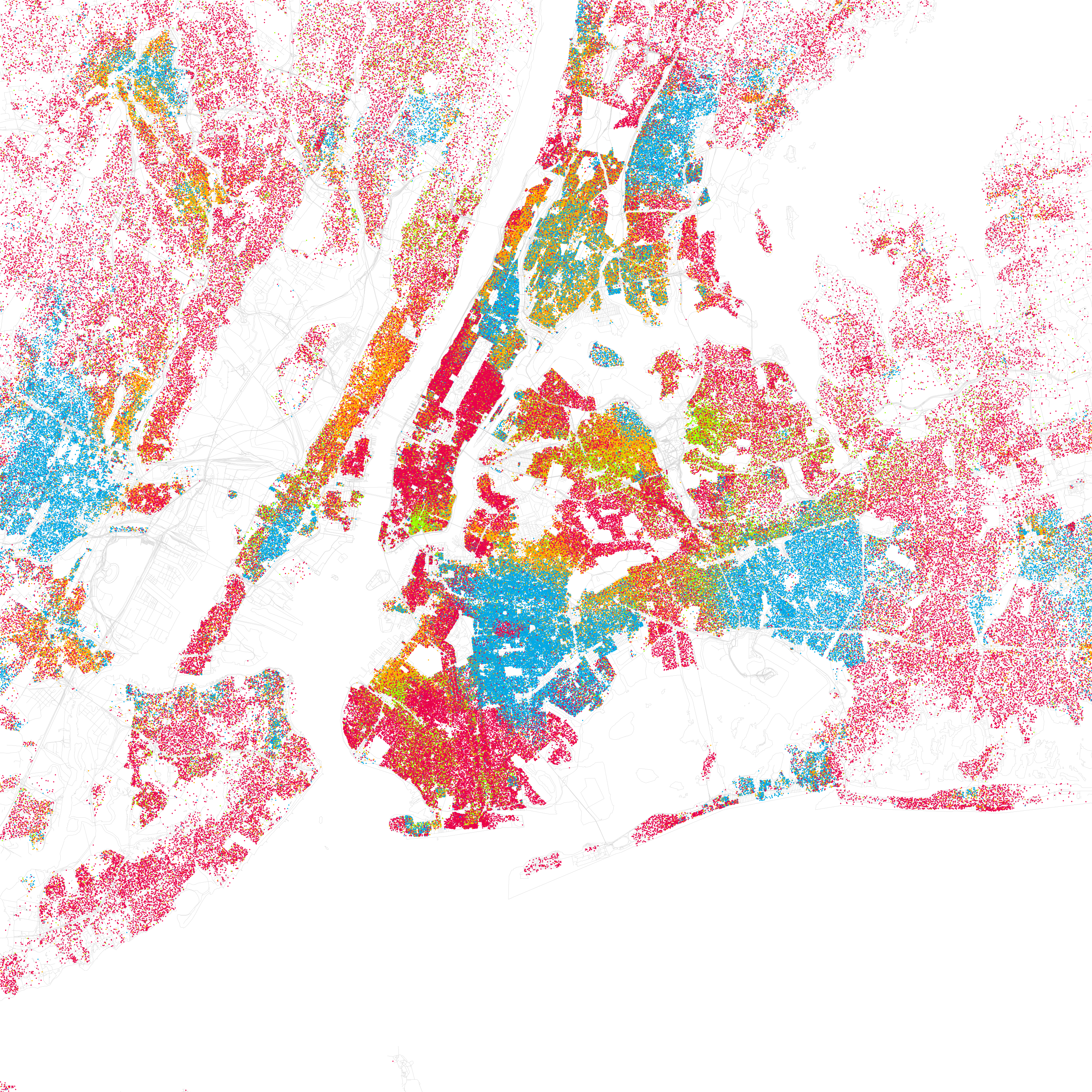 Census Dot Map