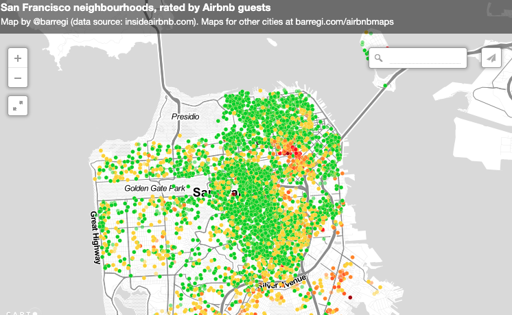 City Maps from Tourists' Feelings, by Beñat Arregi - Image 2