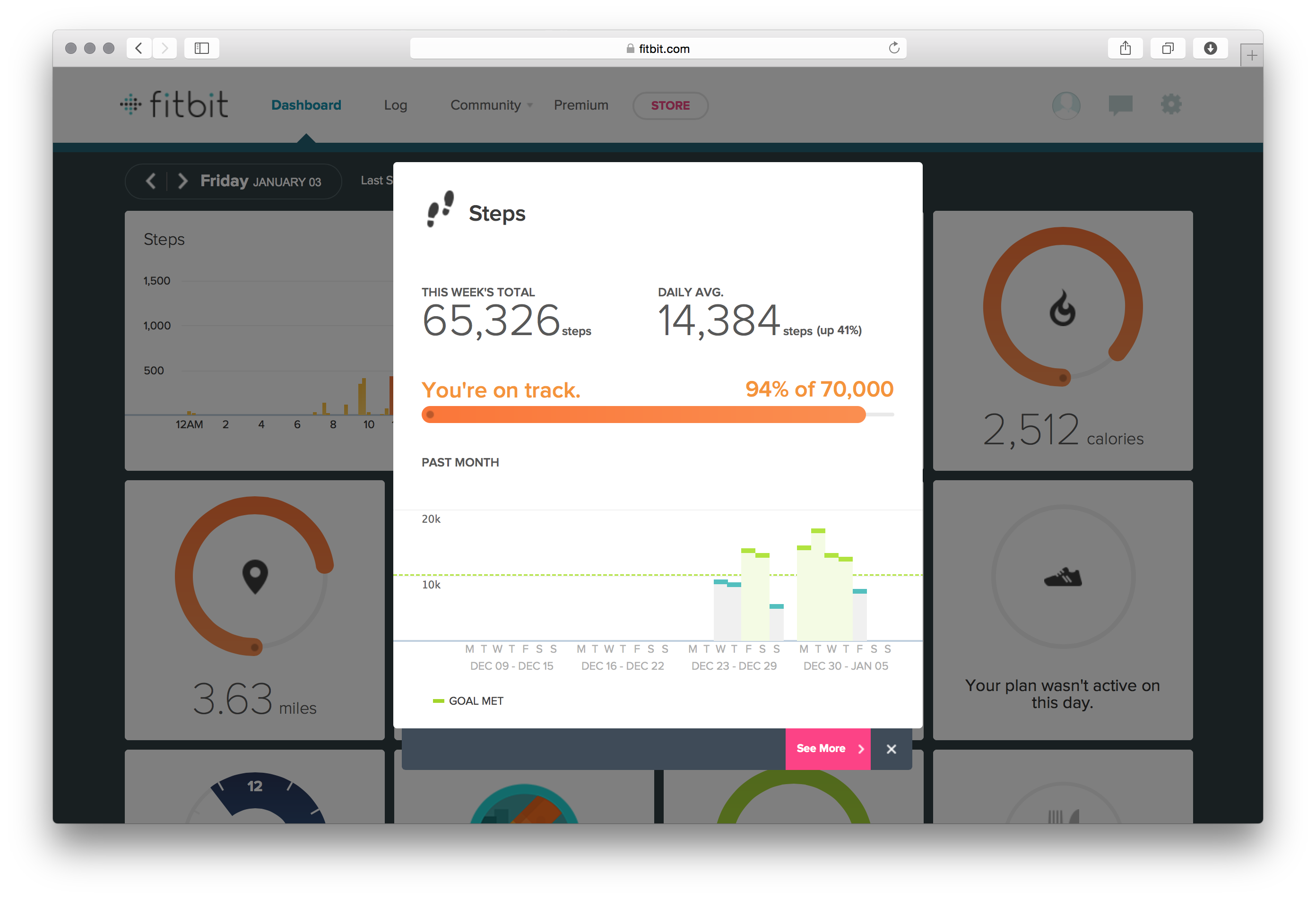 Fitbit Dashboard Visualizations - Image 4