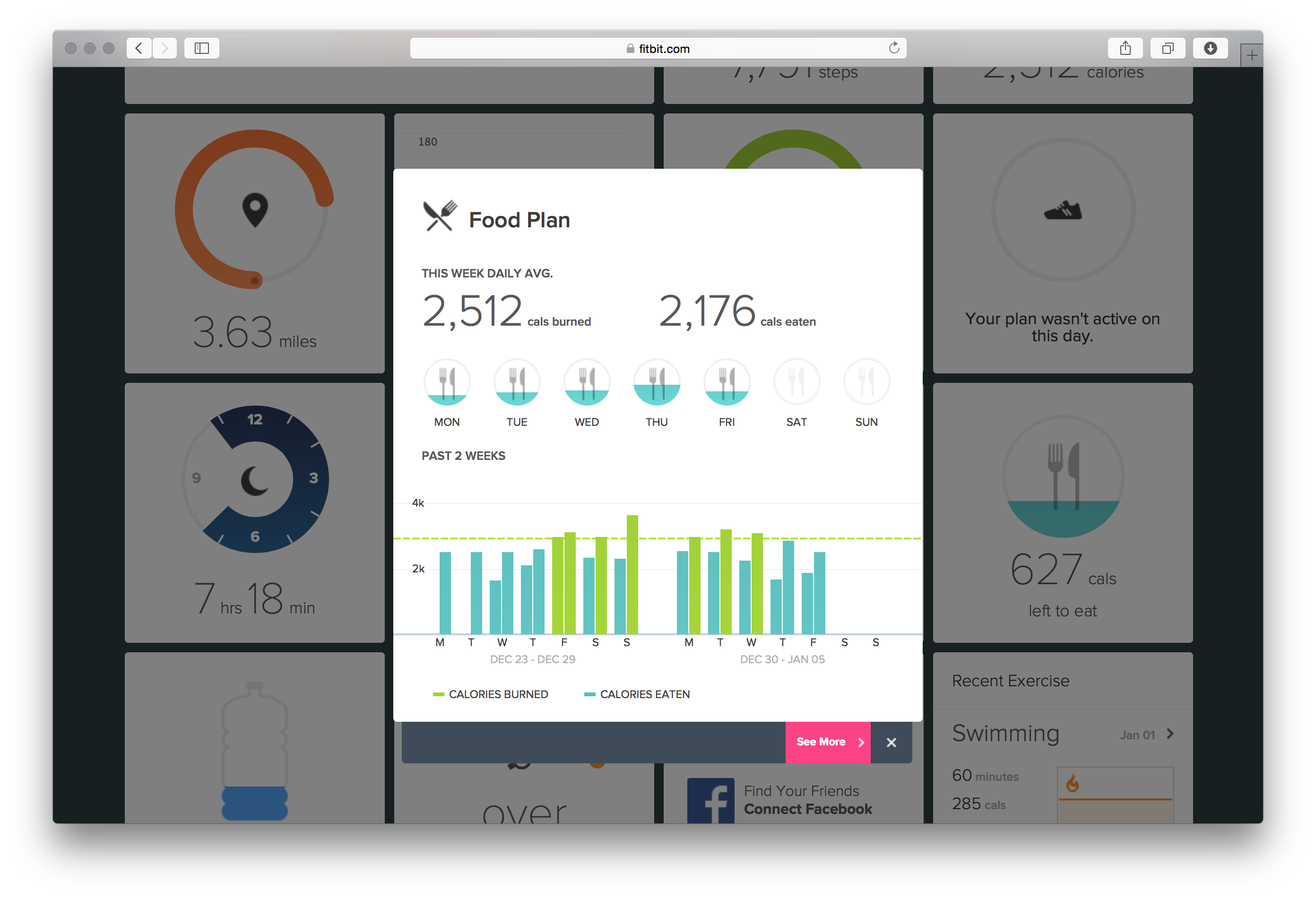 Fitbit Dashboard Visualizations - Image 6