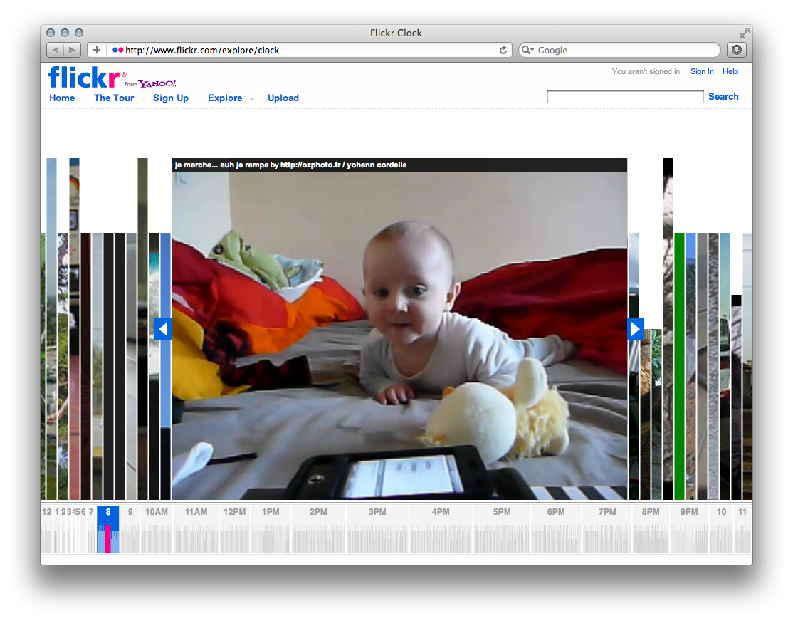 Flickr Clock - Image 3