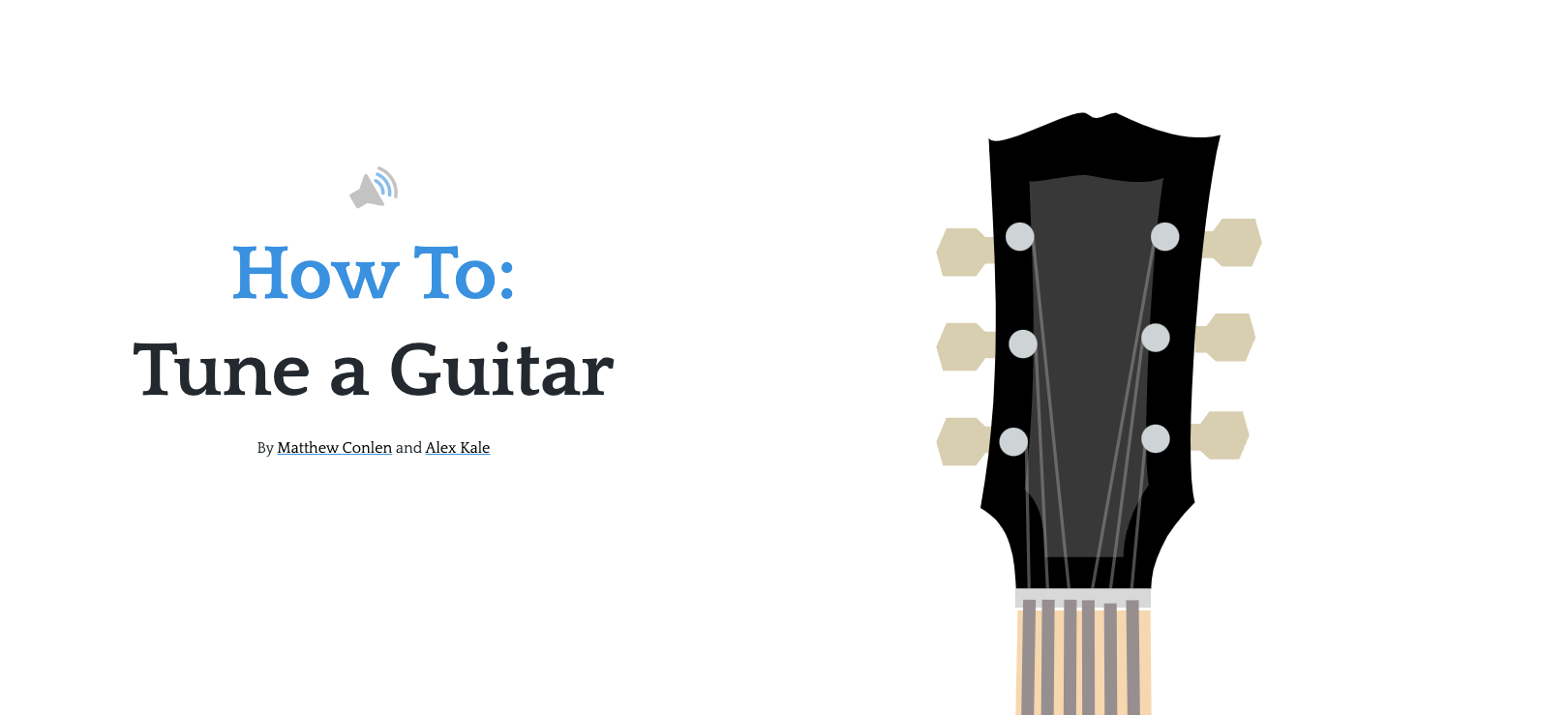 How to Tune a Guitar