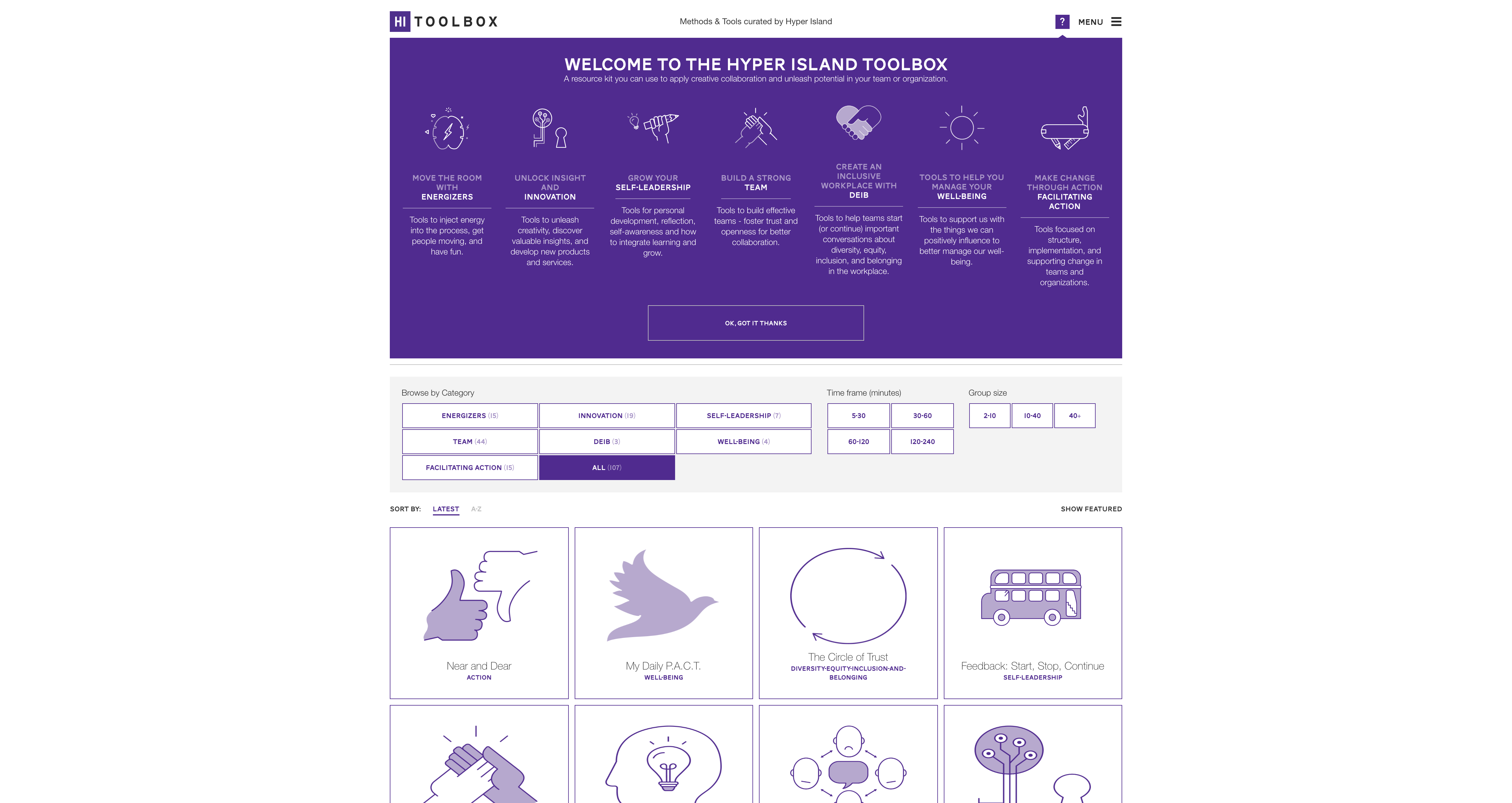 Hyper Island Toolbox