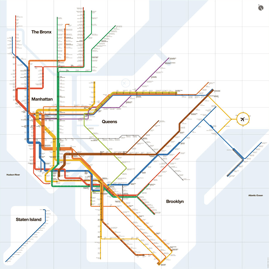 NYC Subway Map - Image 3