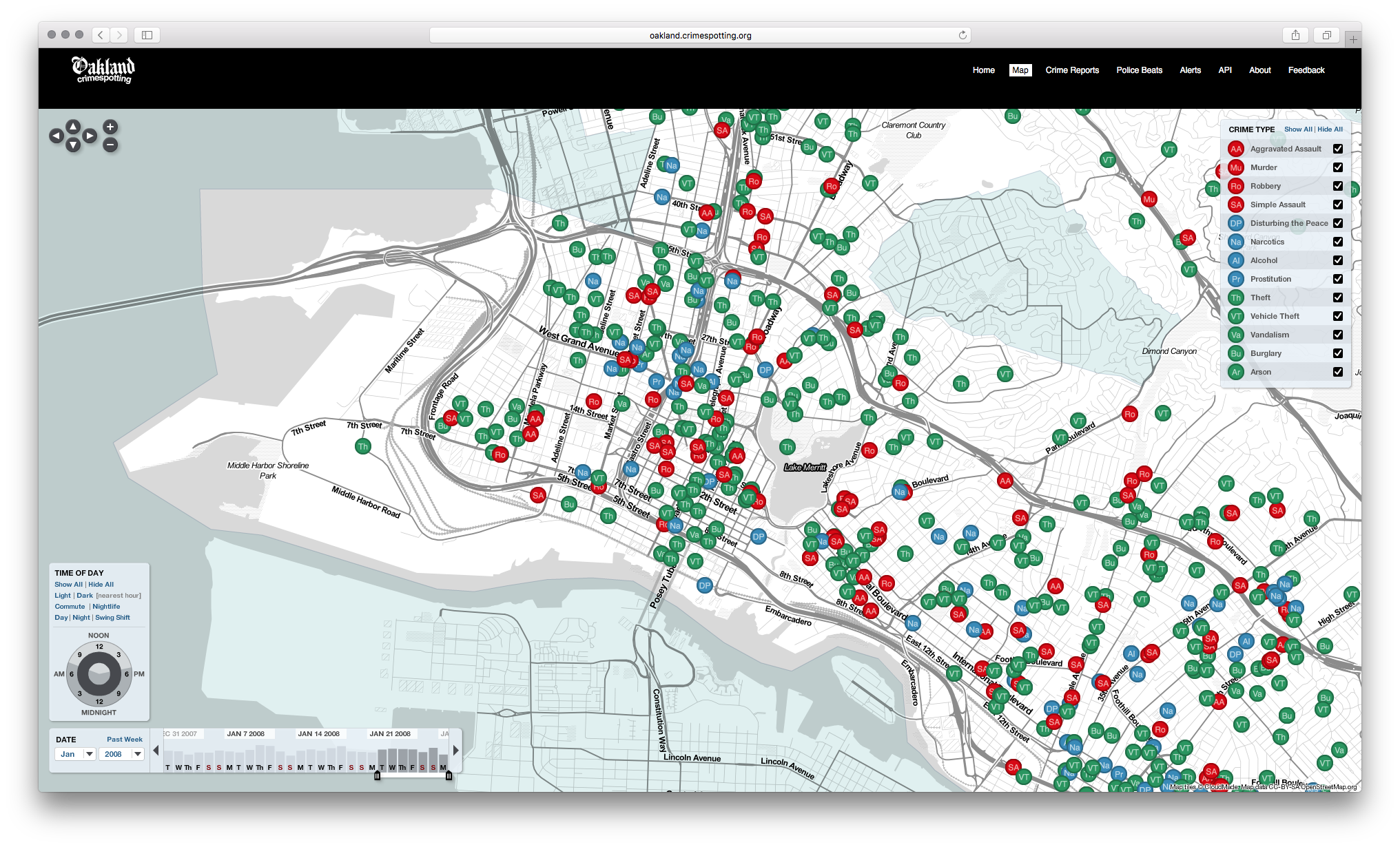 Oakland Crimespotting - Image 2