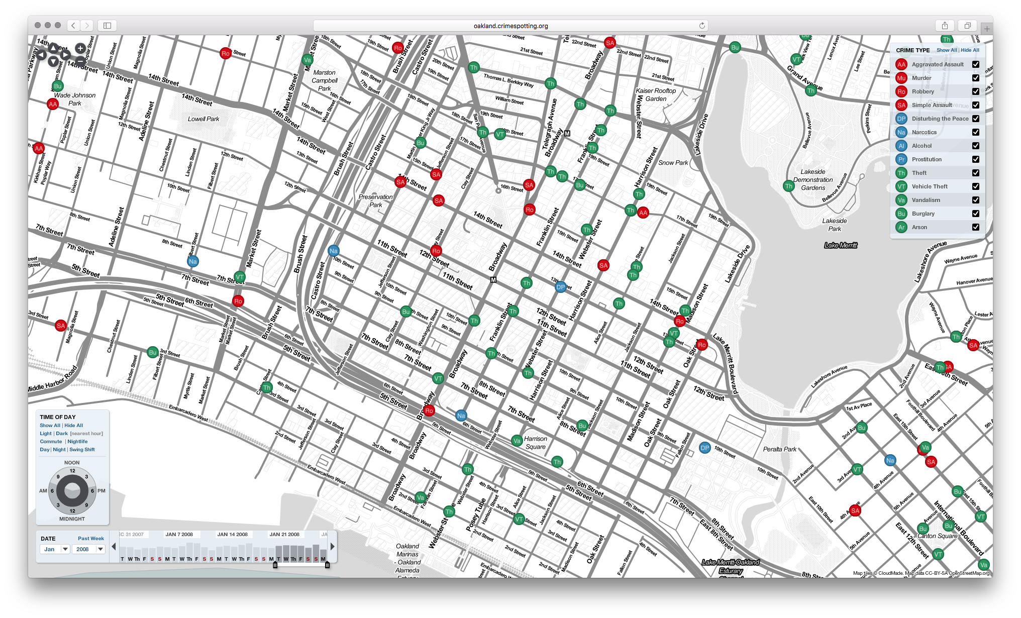 Oakland Crimespotting - Image 6