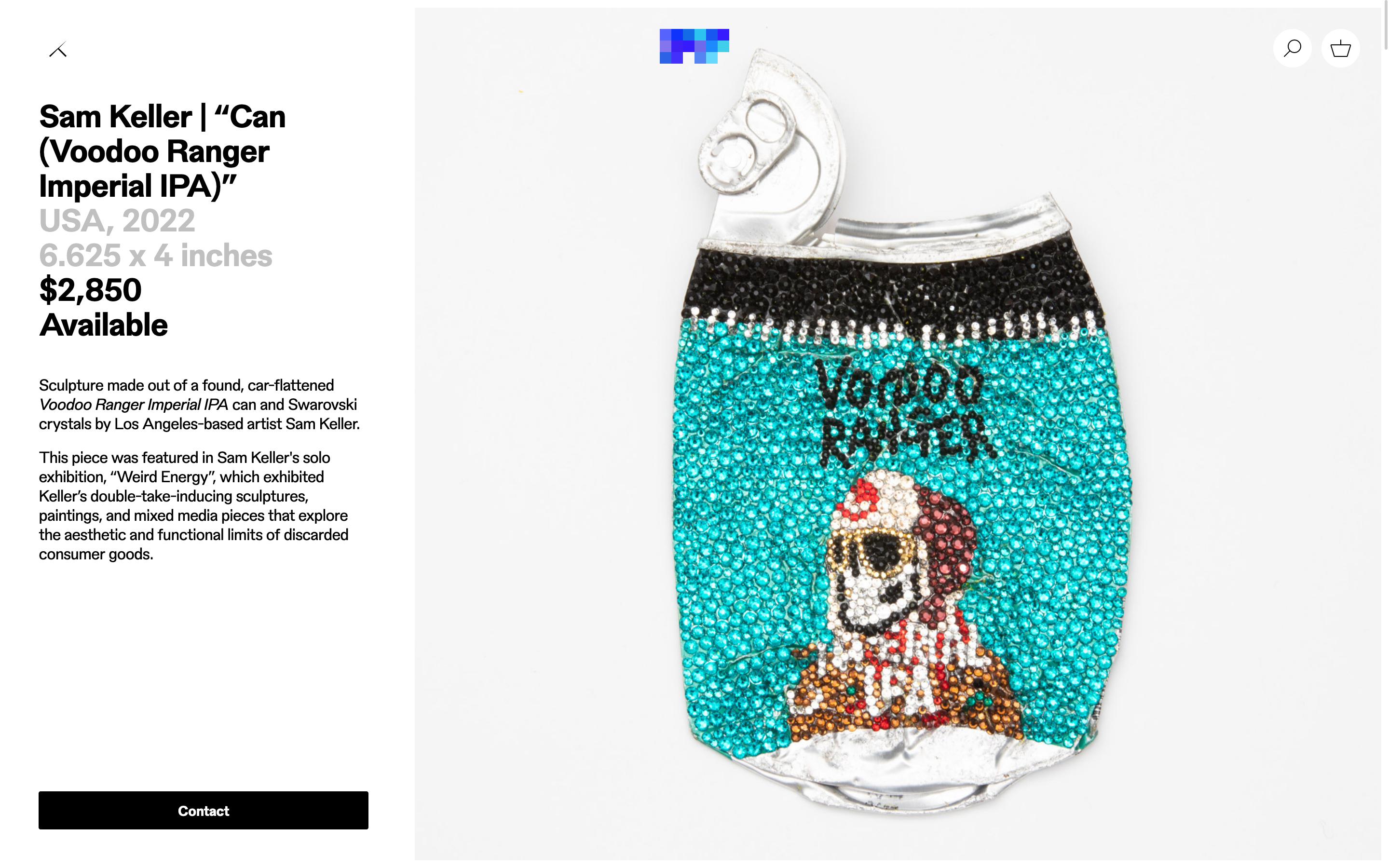 Patrick Parrish Gallery Website (2023 Redesign) - Image 3