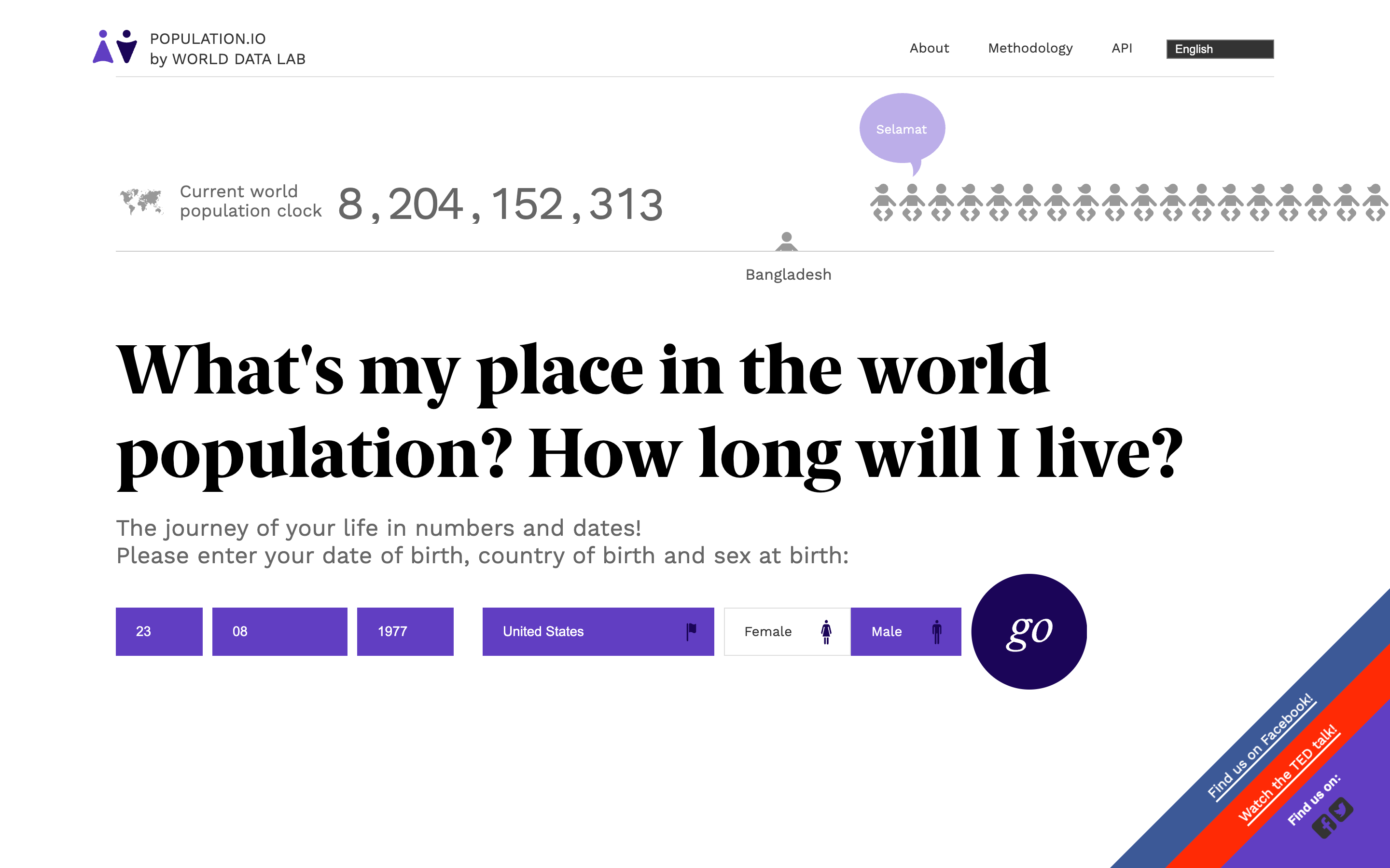Population.io