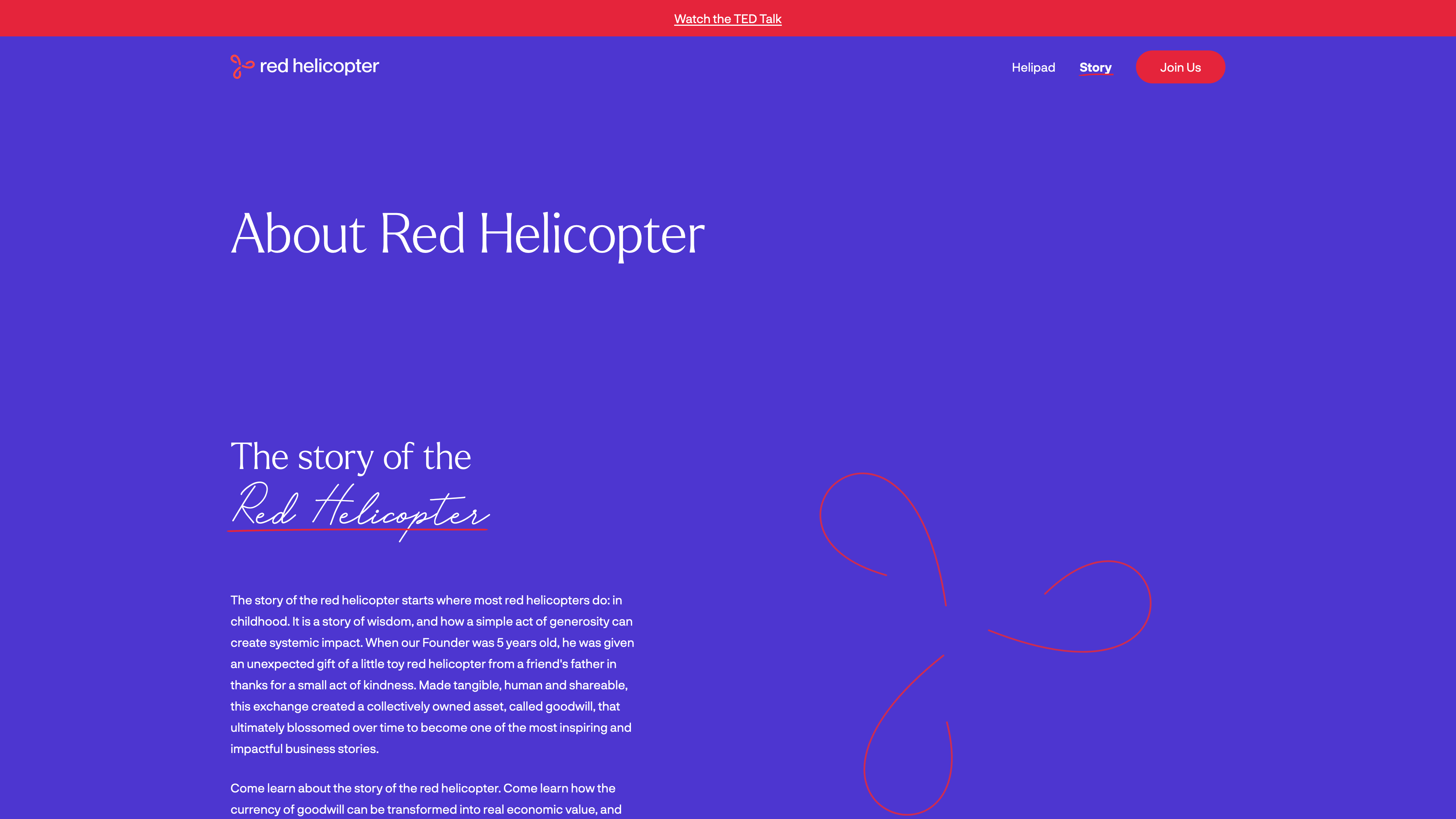 Red Helicopter Website - Image 4