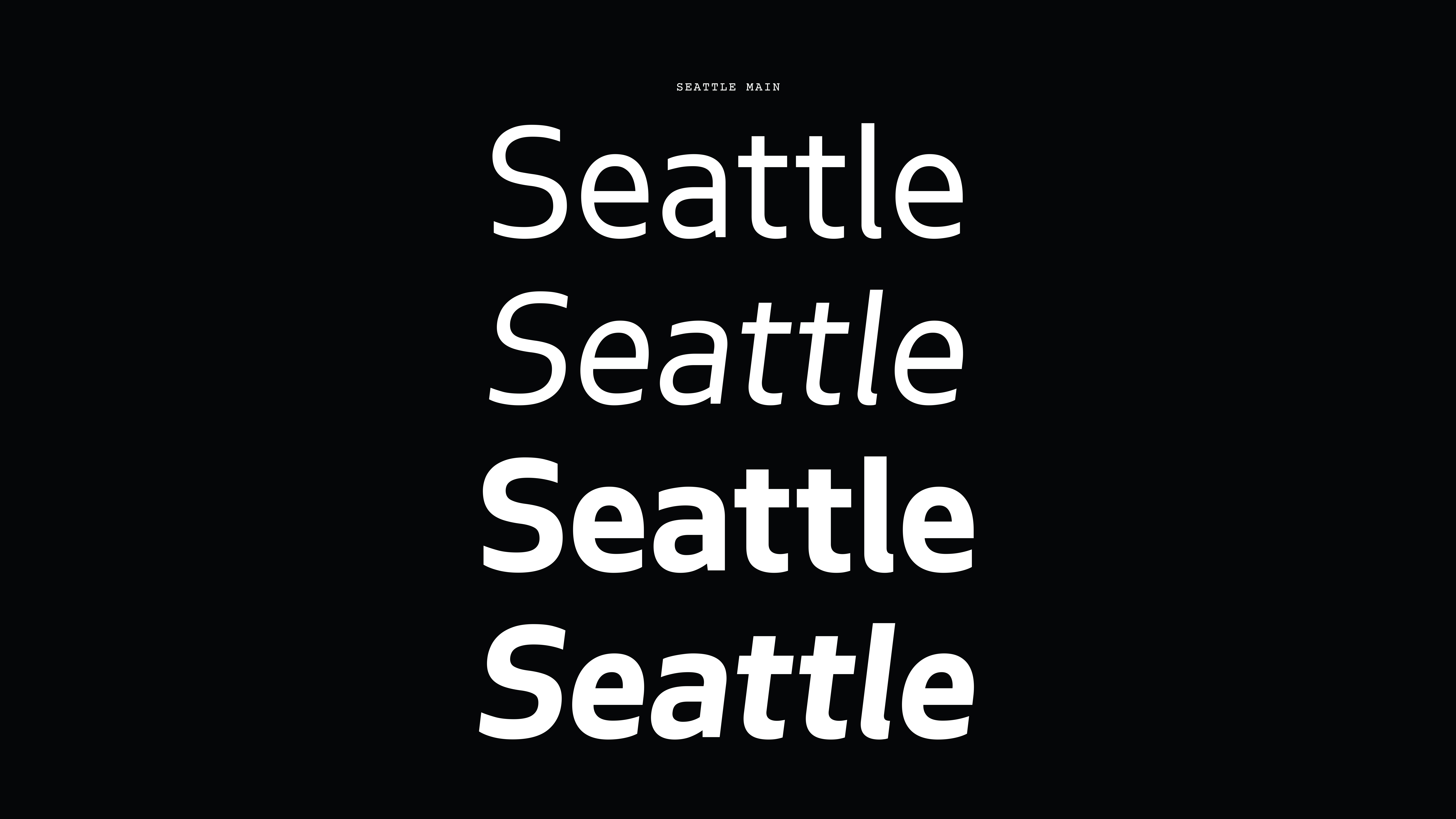 Seattle Font