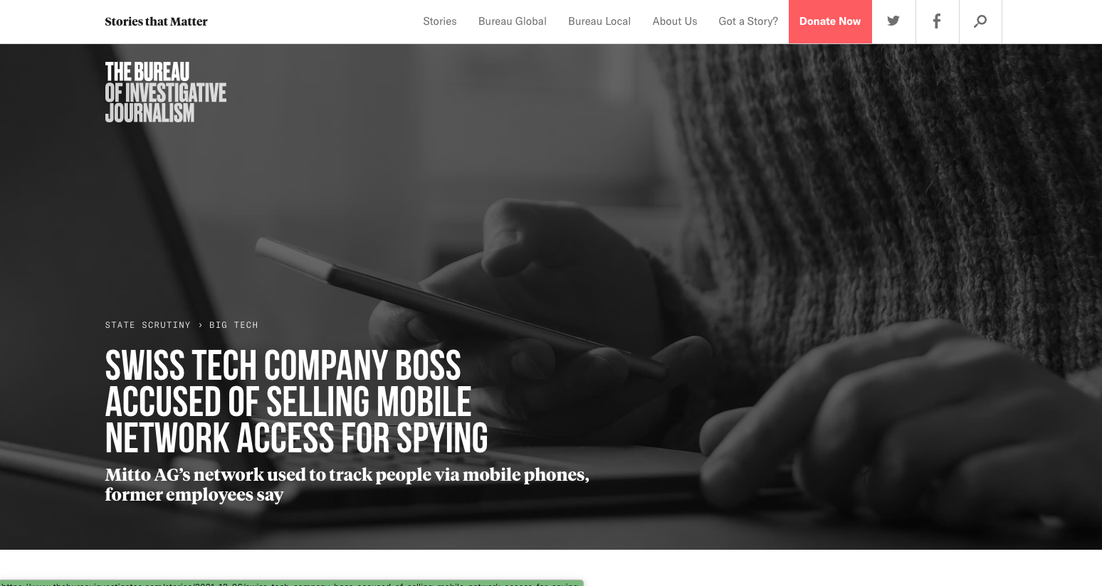 The Bureau of Investigative Journalism