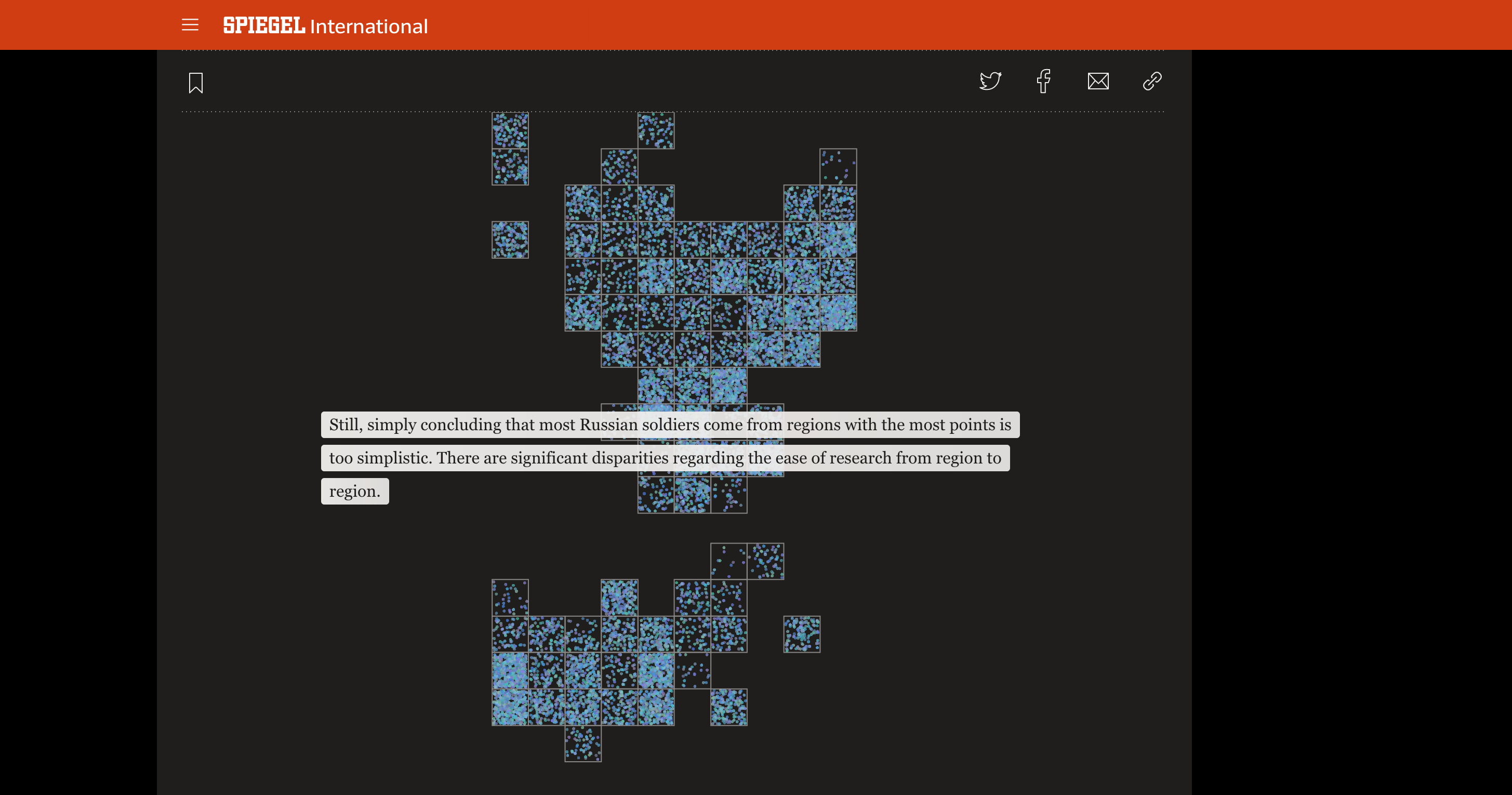 Spiegel International / the Deaths Putin is Seeking to Keep Quiet - Image 3