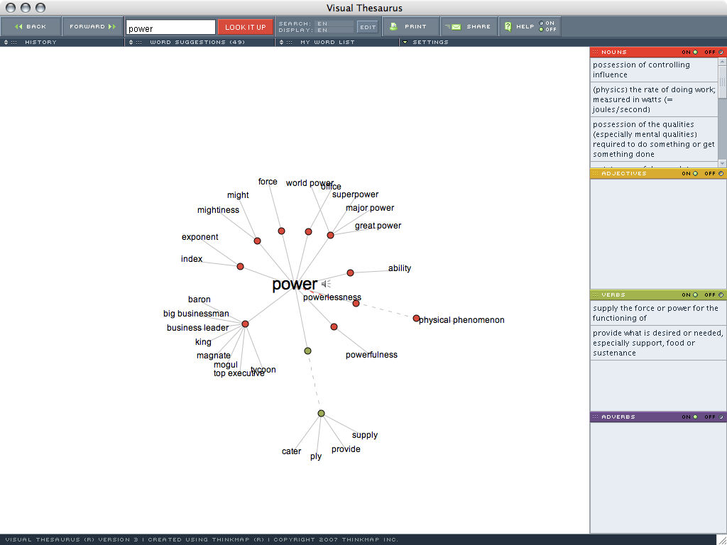 Think Map Visual Thesaurus - Image 2