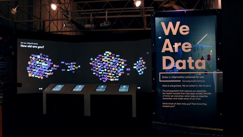 We Are Data Pacific Science Center Installation - Image 6