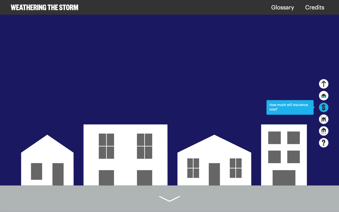 Weathering the Storm (Cup Flood Insurance Infographic)
