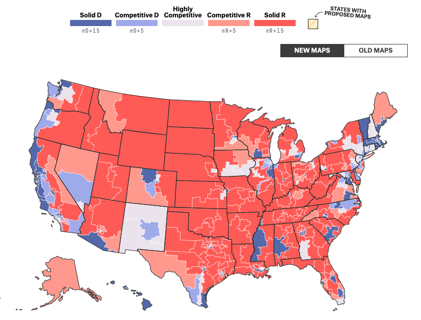 What Redistricting Looks Like for Every State, 538 - Image 2